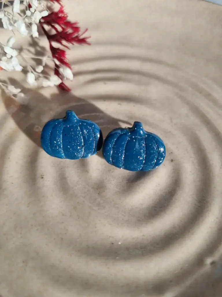 Mini pumpkin Green Blue